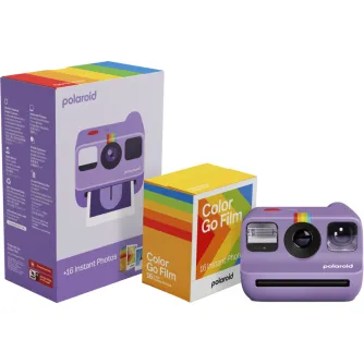 Instant Cameras - Polaroid Go Gen 2, purple + Color Film Bundle (16 photos) 6566 - quick order from manufacturer