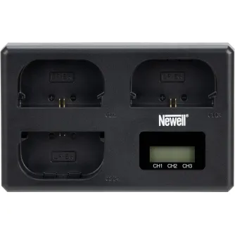 Chargers for Camera Batteries - Newell battery charger TT-USB-C 3x Canon LP-E6 NL4805 - quick order from manufacturer
