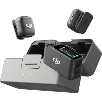 DJI MIC 3 2ТX+1RX+charging case two transmitter set USB Type-C and 3.5mm