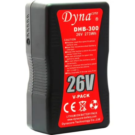 DYNACORE V-MOUNT BATTERY DHB-300 273WH 26V DHB-300