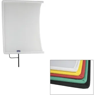 Cucoloris, Flags & Scrims - KUPO KT-2436OQ 24X36 OPEN END FRAME QUARTER SILK KT-2436OQ - quick order from manufacturer