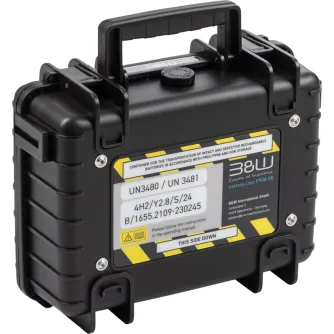 Hard Cases - BW OUTDOOR BATTERY.CASE P908.08. TRANSPORT & STORAGE OF DEFECTIVE LITHIUM BATTERIES, BLACK 108603 - quick order from manufacturer