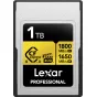 Memory Cards - LEXAR CFEXPRESS 4.0 PRO GOLD, VPG400, R1800/W1650 (TYPE A) 1TB LCAGOLD001T-RNENG - quick order from manufacturer
