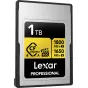 Memory Cards - LEXAR CFEXPRESS 4.0 PRO GOLD, VPG400, R1800/W1650 (TYPE A) 1TB LCAGOLD001T-RNENG - quick order from manufacturer