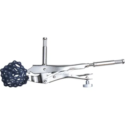 KUPO KCP-605 6 (15CM) CHAIN CLAMP WITH DUAL BABY 5/8 (16MM) STUDS KCP-605