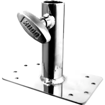 Holders Clamps - KUPO KS-048 JUNIOR WALL PLATE WITH JUNIOR 1-1/8IN (28MM) RECEIVER KS-048 - quick order from manufacturer