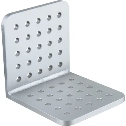 KUPO KS-0606L L-CHEESE-PLATE 6(15.2CM)X 6(15.2CM) WITH 3/8 HOLE KS-0606L