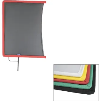 Cucoloris, Flags & Scrims - KUPO KT-2436ODBB 24X 36 OPEN END FLAG FRAME - DOUBLE BLACK BOBBIN NET KT-2436ODBB - quick order from manufacturer Cucoloris, Flags & Scrims - KUPO KT-2436ODBB 24X 36 OPEN END FLAG FRAME - DOUBLE BLACK BOBBIN NET KT-2436ODBB - quick order from manufacturer