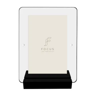 Photo Frames - FOCUS PHOTO BLOCK BLACK ACRYLIC 10X15 133000 - quick order from manufacturer