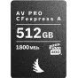 Memory Cards - ANGELBIRD CFEXPRESS 4.0 TYPE A, VPG400, 8K+ RAW, R1800/W1650 (TYPE A 4.0) 512GB AVP512CFXAMK2 - quick order from manufacturer