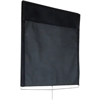 Cucoloris, Flags & Scrims - KUPO KT-4848TF 48X48 TOP HINGE FLOOPY FULL FRAME BLACK KT-4848TF - quick order from manufacturer