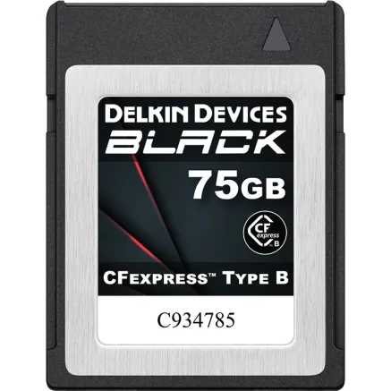 DELKIN CFEXPRESS BLACK I TYPE B I R1725/W1240 75GB DCFXBBLK75