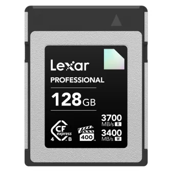 Memory Cards - LEXAR CFEXPRESS 4.0 PRO DIAMOND R3700/W3400 (VPG400) 128GB LCXEXD4128G-RNENG - quick order from manufacturer