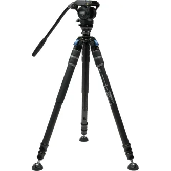 Video Tripods - SIRUI ONE STEP HEIGHT ADJUSTMENT CARBON VIDEO TRIPOD KIT SVS60 + S3 SVS60+S3 - quick order from manufacturer