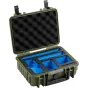 Camera Bags - BW OUTDOOR CASE TYPE 1000 FOR INSTA360 X4 / INSTA360 X5, BRONZE GREEN 111317 - quick order from manufacturer