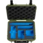 Camera Bags - BW OUTDOOR CASE TYPE 1000 FOR INSTA360 X4 / INSTA360 X5, BRONZE GREEN 111317 - quick order from manufacturer