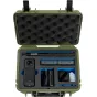 Camera Bags - BW OUTDOOR CASE TYPE 1000 FOR INSTA360 X4 / INSTA360 X5, BRONZE GREEN 111317 - quick order from manufacturer