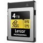 Memory Cards - LEXAR CFEXPRESS 4.0 PRO GOLD R3600/W3300 4TB LCXEXPR004T-RNENG - quick order from manufacturer