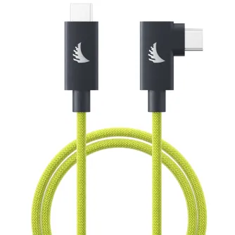 Data Cables - ANGELBIRD CABLE I USB-C 4.0 I SOLID FLEX CABLE RIGHT-ANGLE I LIME I 32 CM UC4SFRAL32 - quick order from manufacturer