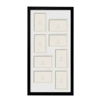 Photo Frames - FOCUS DAHLIA BLACK 32X64/PP COLLAGE 8*10X15 132640 - quick order from manufacturer