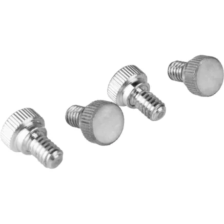 KUPO KS-363 1/4-20*10MM STEEL THUMB SCREW, KNURLED HEAD (SET OF 4) KS-363
