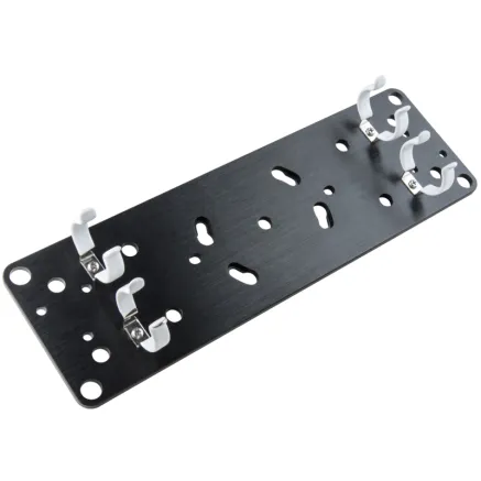 KUPO KCP-402 TWIST-LOCK MOUNTING PLATE FOR DUAL FLUORESCENT T12 LAMPS KCP-402