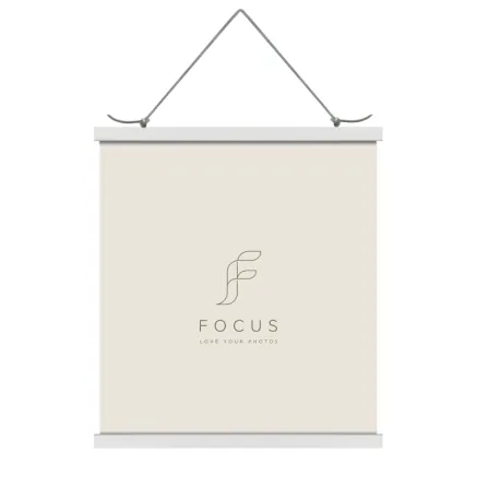 FOCUS POSTER HANGER MAGNETIC WHITE 51CM 132441