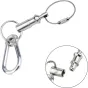 Holders Clamps - KUPO KS-702 *QUICK RELEASE SAFETYPIN WITH KEY CHAIN & SPRING HOOK KS-702 - quick order from manufacturer