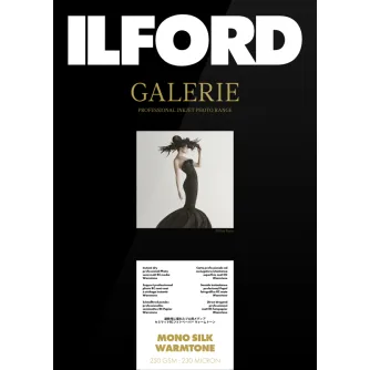 Photo paper - ILFORD GALERIE MONO SILK WARMTONE 250G 13X18CM 100 SHEETS 2005080 - quick order from manufacturer