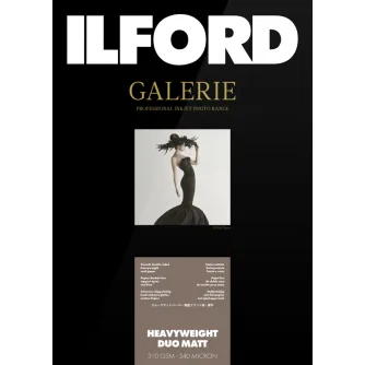 Photo paper - ILFORD GALERIE HEAVYWEIGHT DUO MATT 310G A2 25 SHEETS 2002710 - quick order from manufacturer