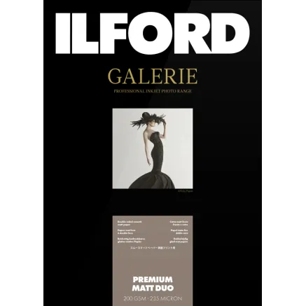 ILFORD GALERIE PREMIUM MATT DUO 200G A2 50 SHEETS 2005105