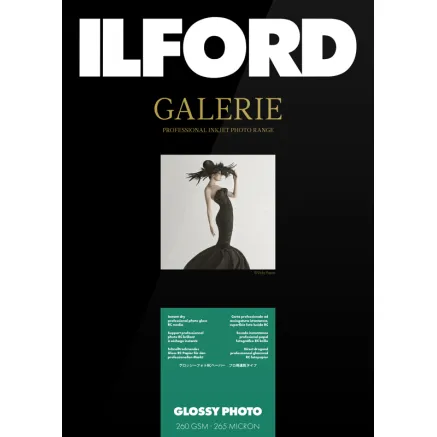 ILFORD GALERIE GLOSSY PHOTO 260G A2 25 SHEETS 2002716