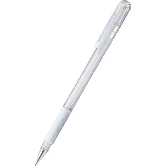 PENTEL K118-W HYBRID GEL GRIP ROLLER 0,8MM WHITE 2111818