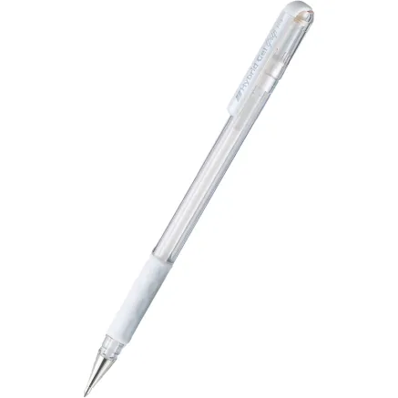 PENTEL K118-W HYBRID GEL GRIP ROLLER 0,8MM WHITE 2111818