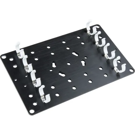 KUPO KCP-404 TWIST-LOCK MOUNTING PLATE FOR FOUR FLUORESCENT T12 LAMPS KCP-404