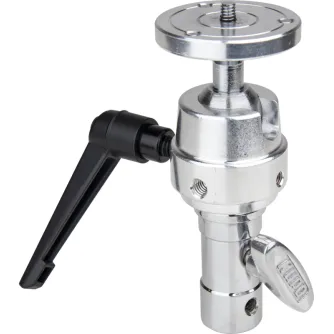 Tripod Accessories - KUPO KCP-414 SUPER GRIP FINGER WITH ROUND CAMERA PLATE KCP-414 - quick order from manufacturer