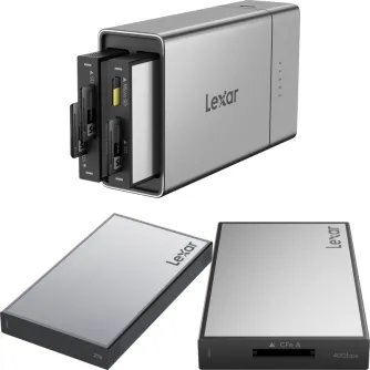 External Hard Drives HDD & SSD - LEXAR PROFESSIONAL WORKFLOW GO I WITH CFEXPRESS 4.0 TYPE A READER AND 2TB SSD LPWF600/730/502T-2TB - quick order from manufacturer