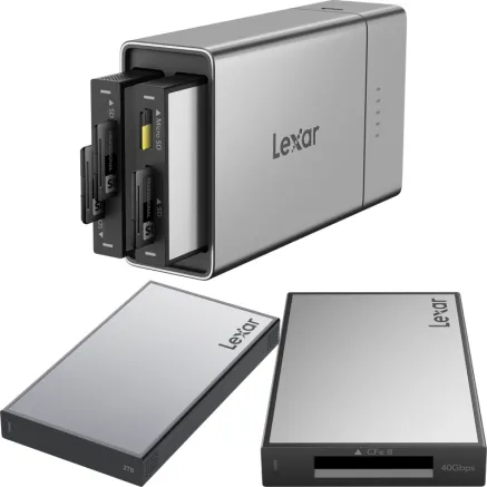 LEXAR PROFESSIONAL WORKFLOW GO I WITH CFEXPRESS 4.0 TYPE B READER AND 2TB SSD LPWF600/740/502T-2TB
