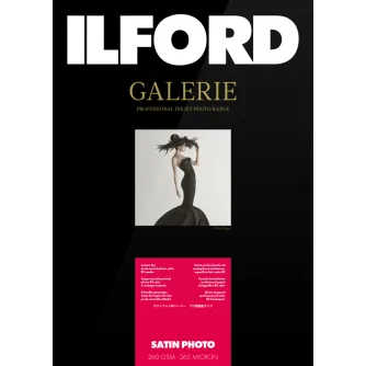 Photo paper - ILFORD GALERIE SATIN PHOTO 260G A4 100 SHEETS 2002717 - quick order from manufacturer