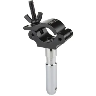 Holders Clamps - KUPO KCP-834 COUPLER WITH 28MM JUNIOR PIN BLACK KCP-834B - quick order from manufacturer