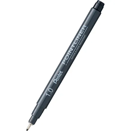 PENTEL S20P-10A POINTLINER FINELINER 1,0MM BLACK 2421001