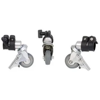 Tripod Accessories - Falcon Eyes Tripod Wheels PCA-19M 3st. 19 mm - quick order from manufacturer