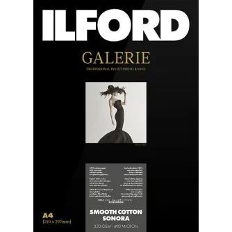 Photo paper for printing - ILFORD GALERIE TEXTURED COTTON RAG 310G 10X15CM 50 SHEETS 2005029 - quick order from manufacturer