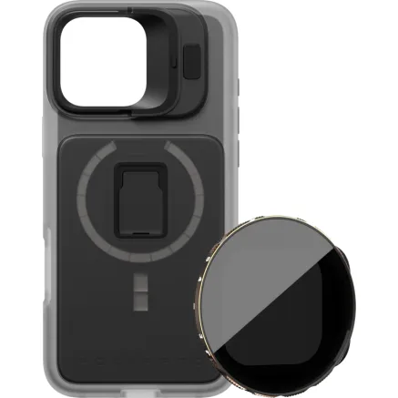 POLARPRO KIT - LITECHASER IPHONE 16 PRO MAX PRO CASE CLEAR +VND 3-5 FILTER 131160