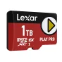 Memory Cards - LEXAR MICROSDXC EXPRESS PLAY PRO EXPRESS 7.1, R900/W600 C10 U3 UHS-I (V30) 1TB LMSXPS0001T-BNNNG - quick order from manufacturer