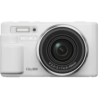 Compact Cameras - YASHICA CITY 200 (WHITE) YAS-DGC200-WH - quick order from manufacturer