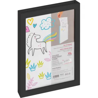 Photo Frames - WALTHER WOODEN FRAME BLACK ARTIST EXPLORER MB130B - quick order from manufacturer