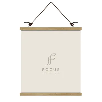 Photo Frames - FOCUS POSTER HANGER MAGNETIC OAK 61CM 132437 - quick order from manufacturer