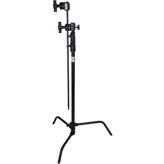 Light Stands - KUPO CL-30MKB 30 MASTER C-STAND WITH SLIDING LEG & QUICK RELEASE - BLACK KIT CL-30MKB - quick order from manufacturer