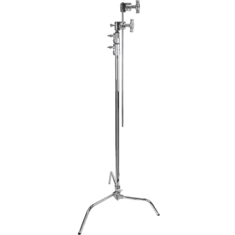 Light Stands - KUPO CS-40MK 40 MASTER C-STAND WITH SLIDING LEG - SILVER KIT CS-40MK - quick order from manufacturer